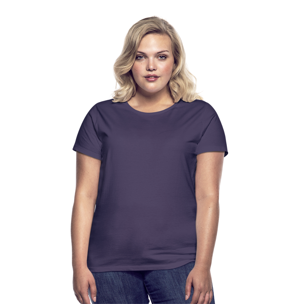 T-shirt Femme - violet foncé