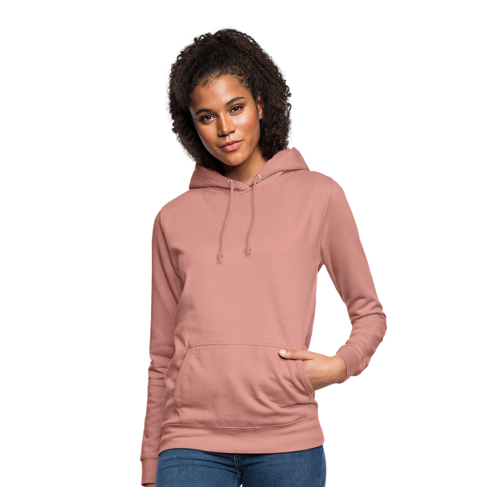 Sweat à capuche Femme - rose poudré