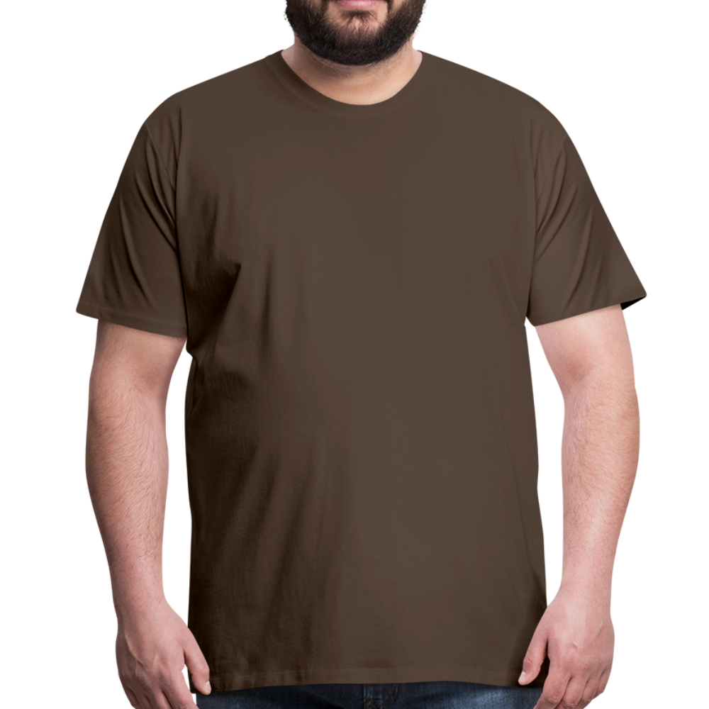 T-shirt Premium Homme - marron bistre