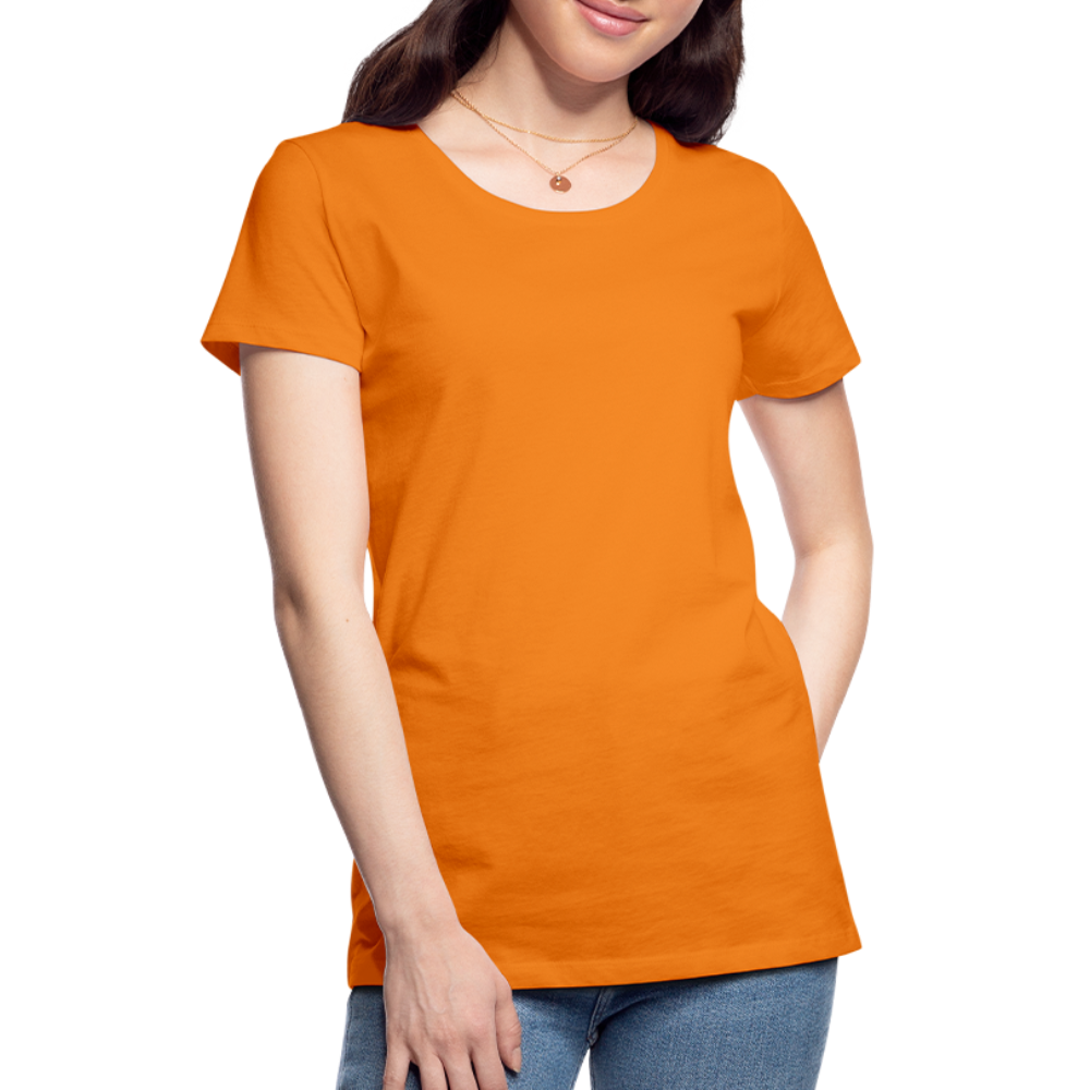 T-shirt Premium Femme - orange