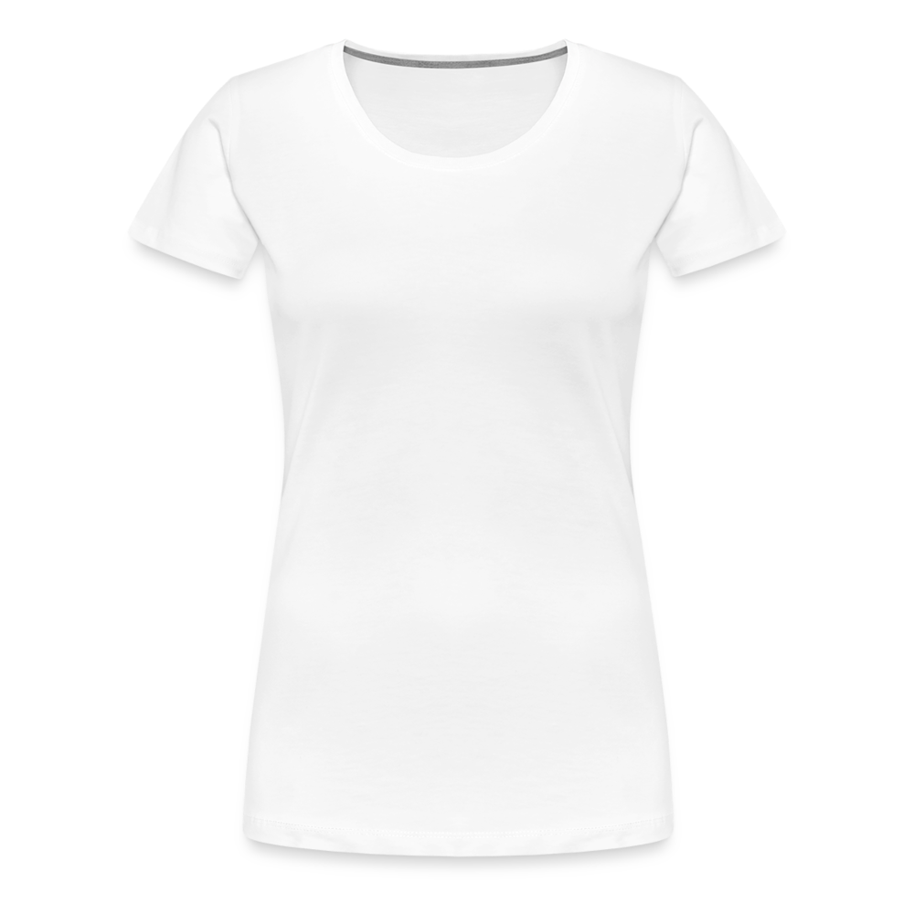 T-shirt Premium Femme - blanc