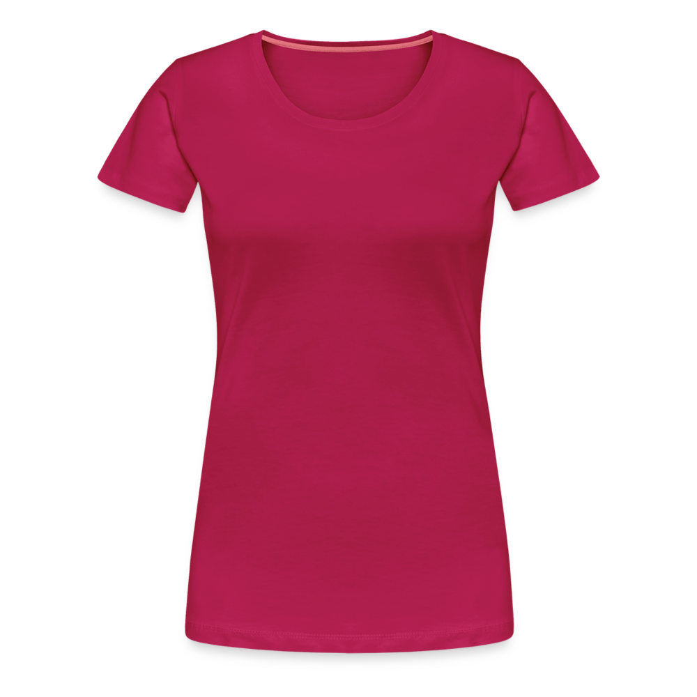 T-shirt Premium Femme - rubis