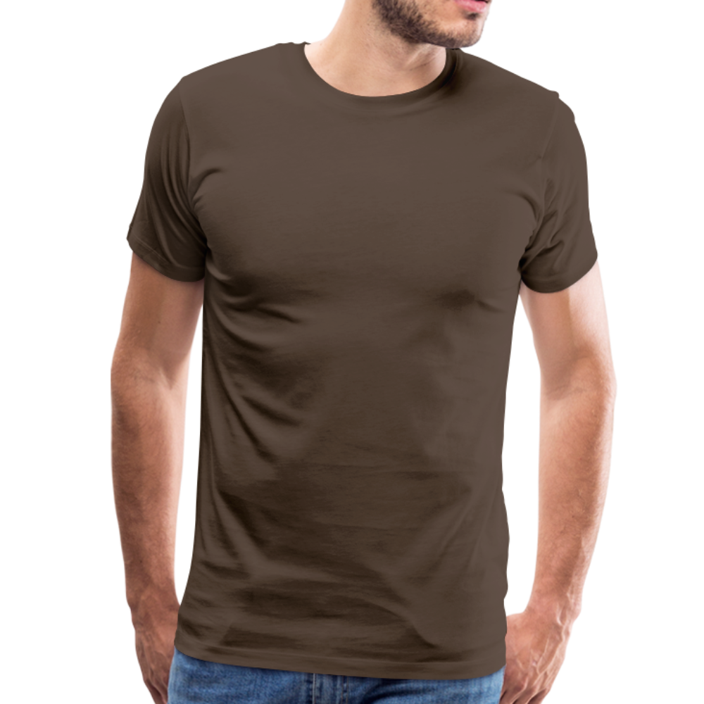 T-shirt Premium Homme - marron bistre