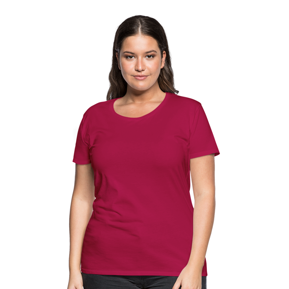 T-shirt Premium Femme - rubis