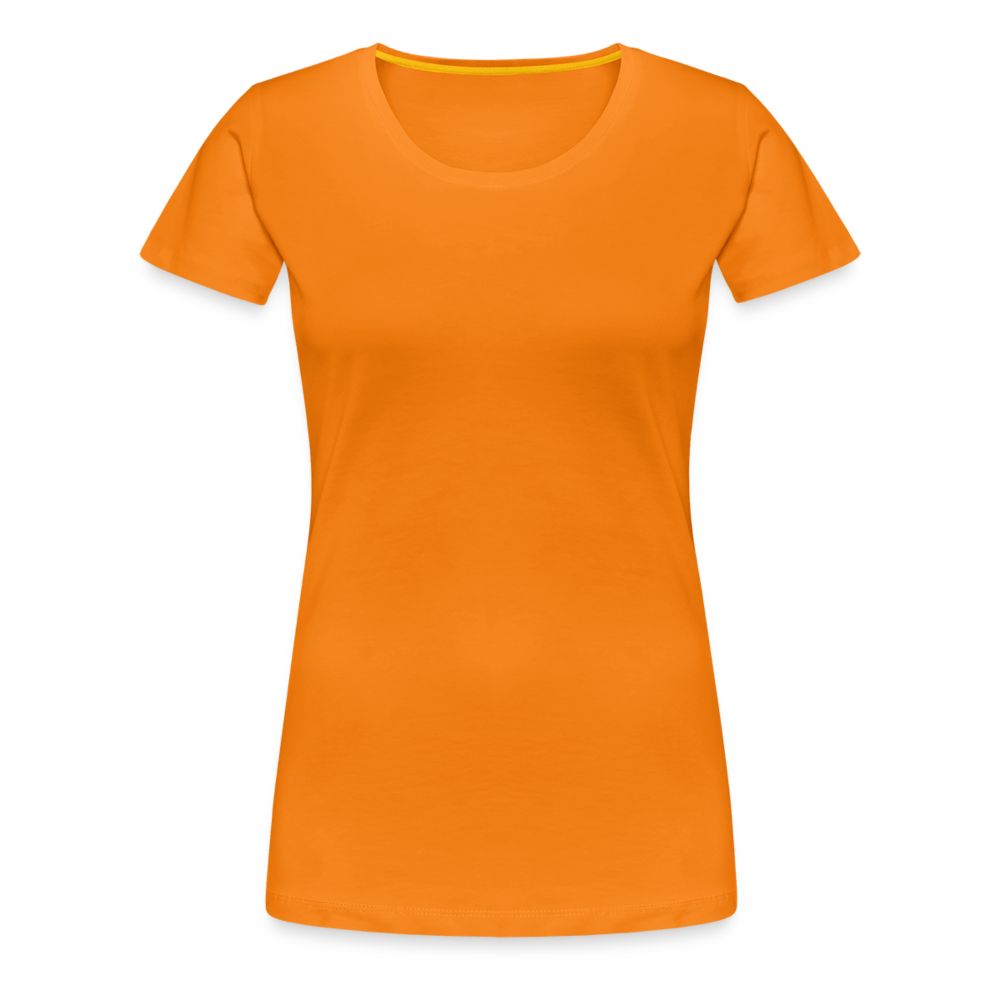 T-shirt Premium Femme - orange