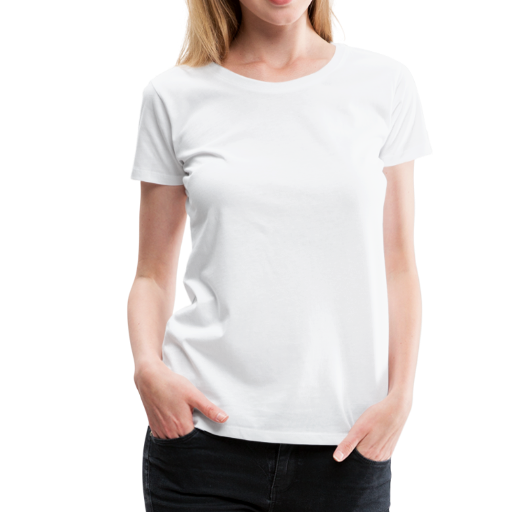 T-shirt Premium Femme - blanc