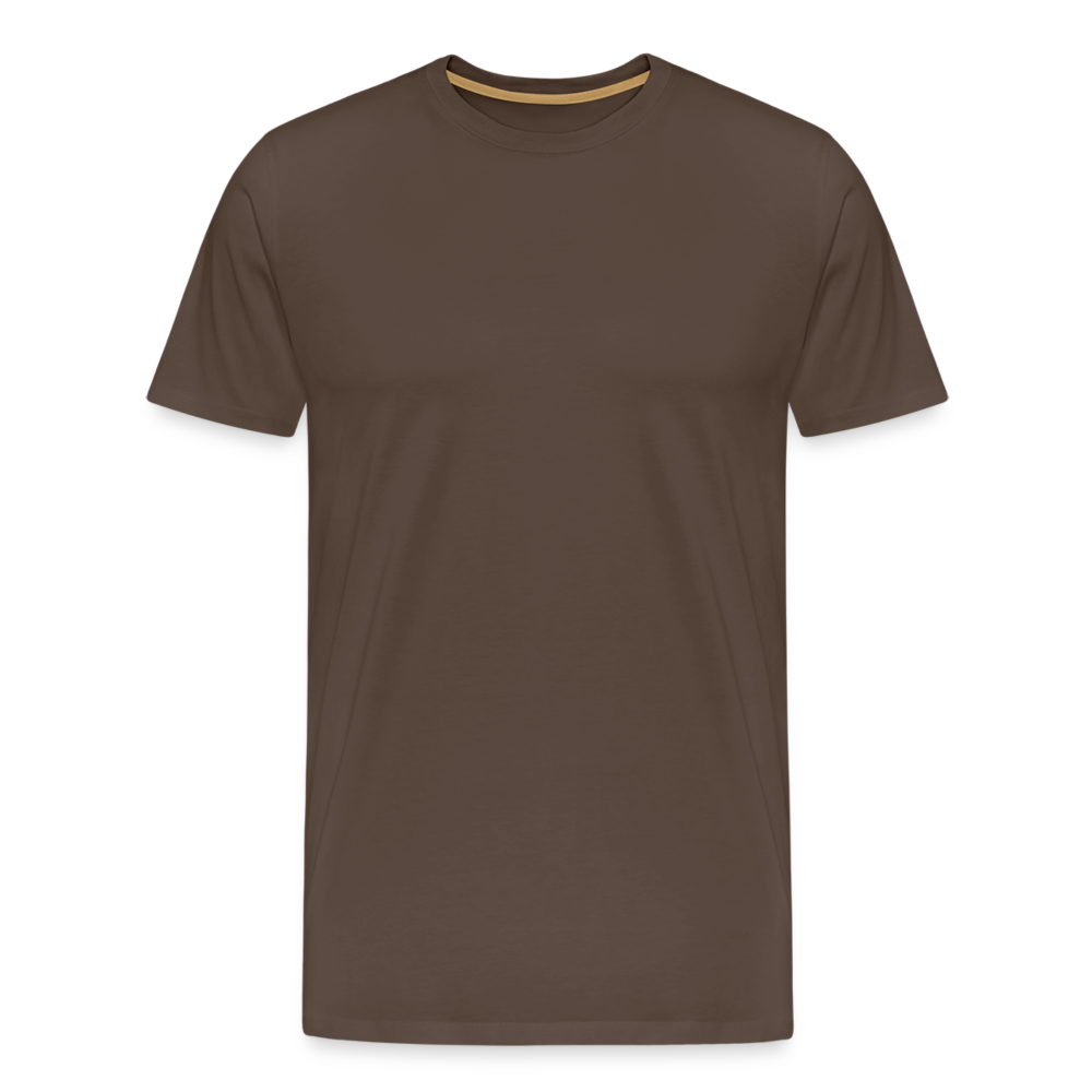 T-shirt Premium Homme - marron bistre