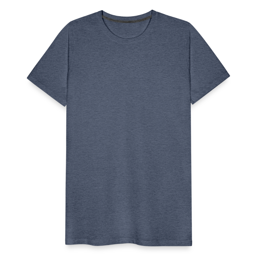 T-shirt Premium Homme - bleu chiné