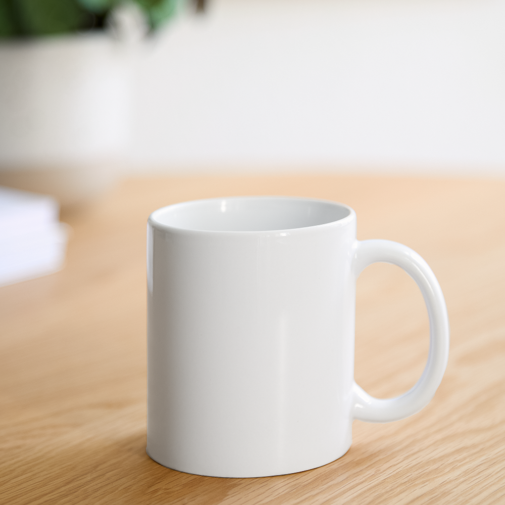 Mug panoramique contrasté et blanc - blanc