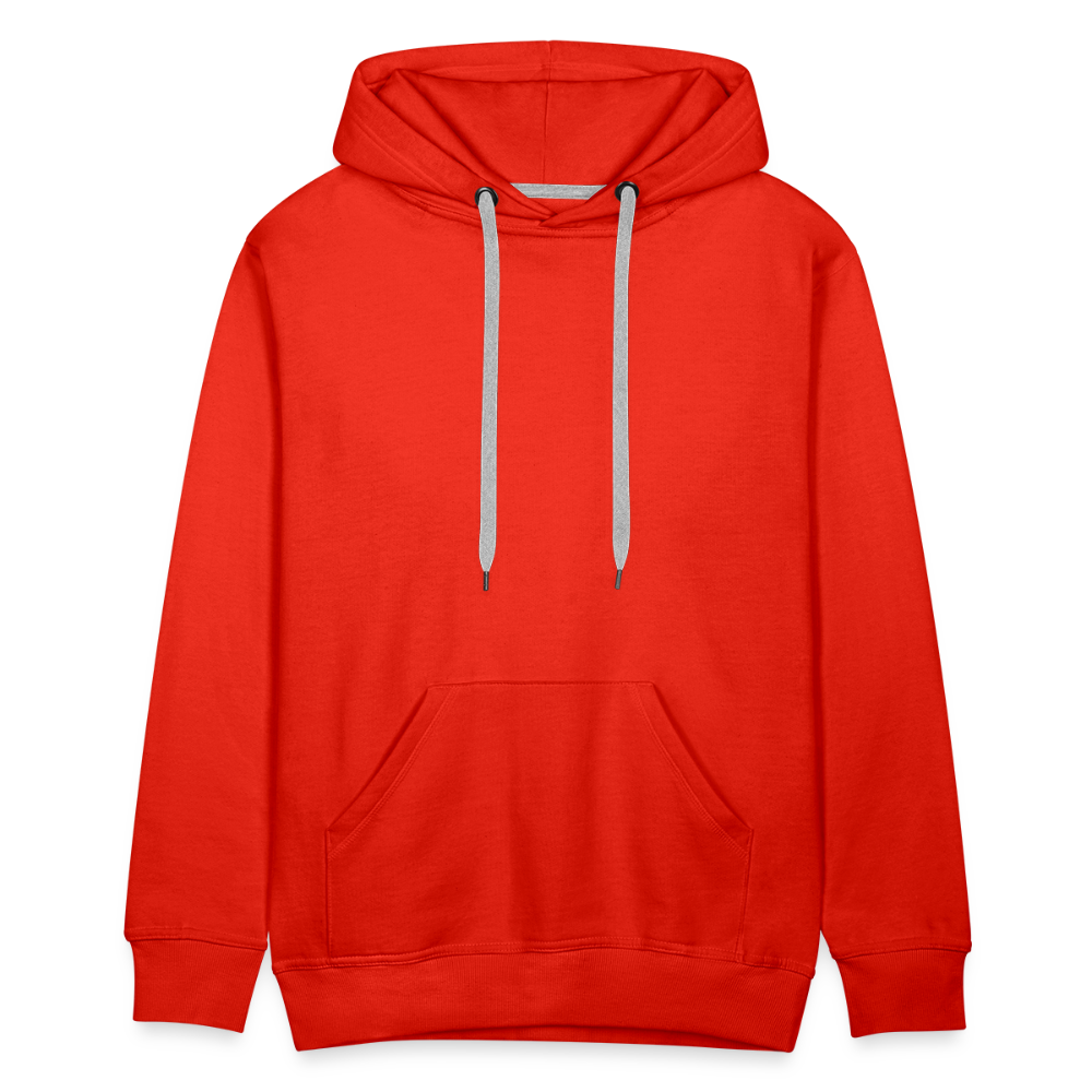 Sweat-shirt à capuche Premium pour hommes - rouge