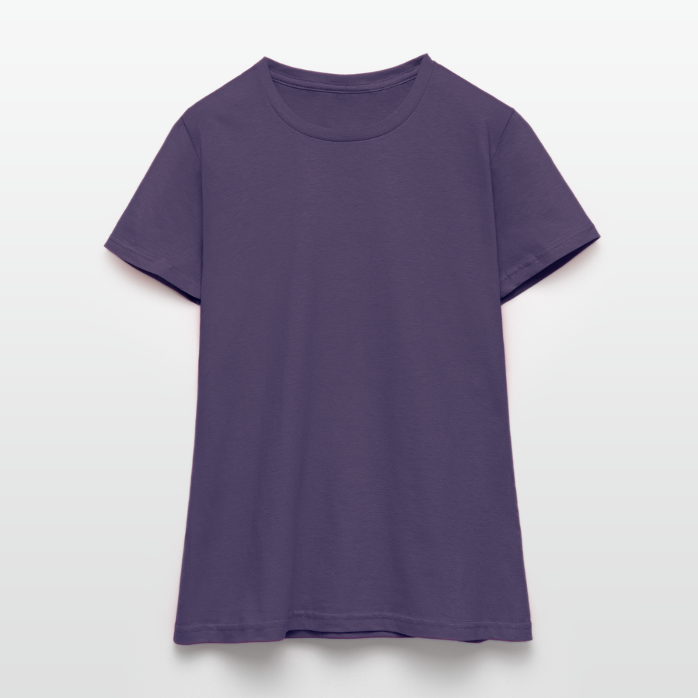 T-shirt Femme - violet foncé