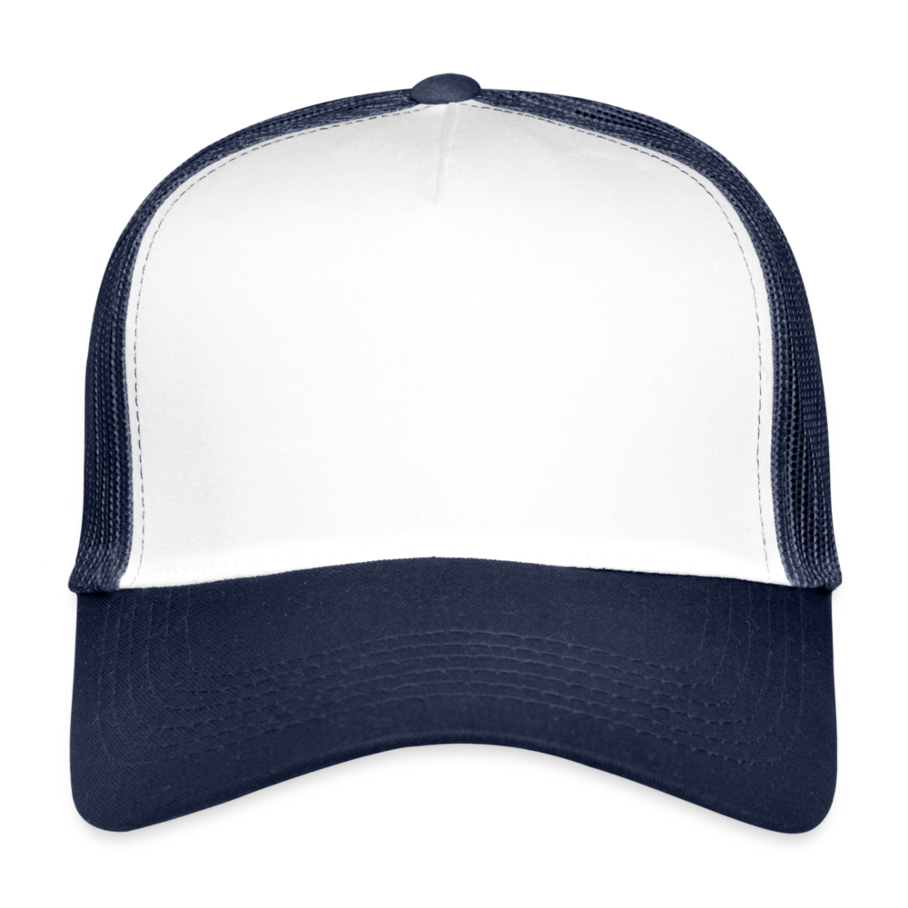 Trucker Cap - blanc/marine