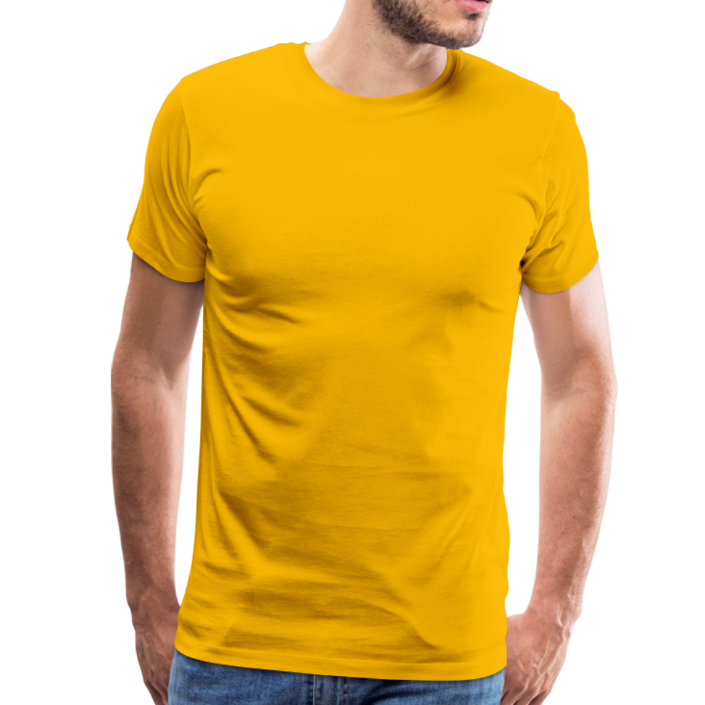 T-shirt Premium Homme - jaune soleil