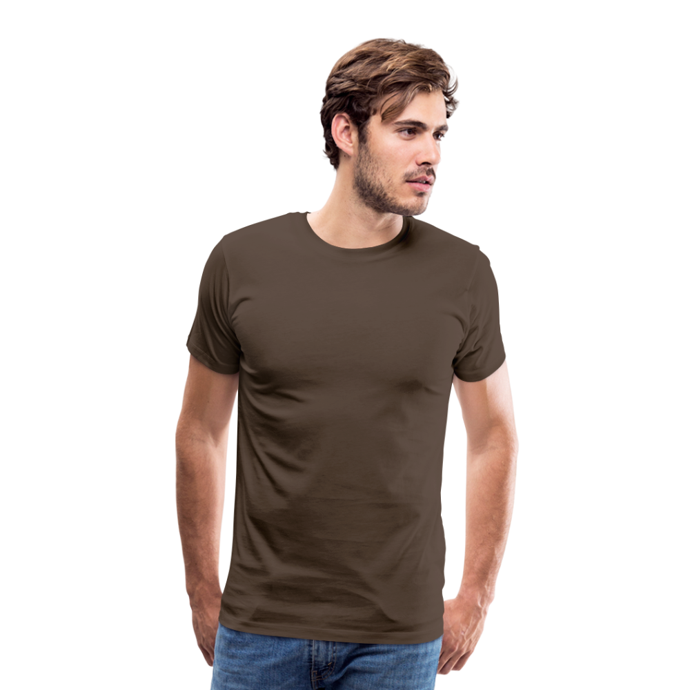 T-shirt Premium Homme - marron bistre