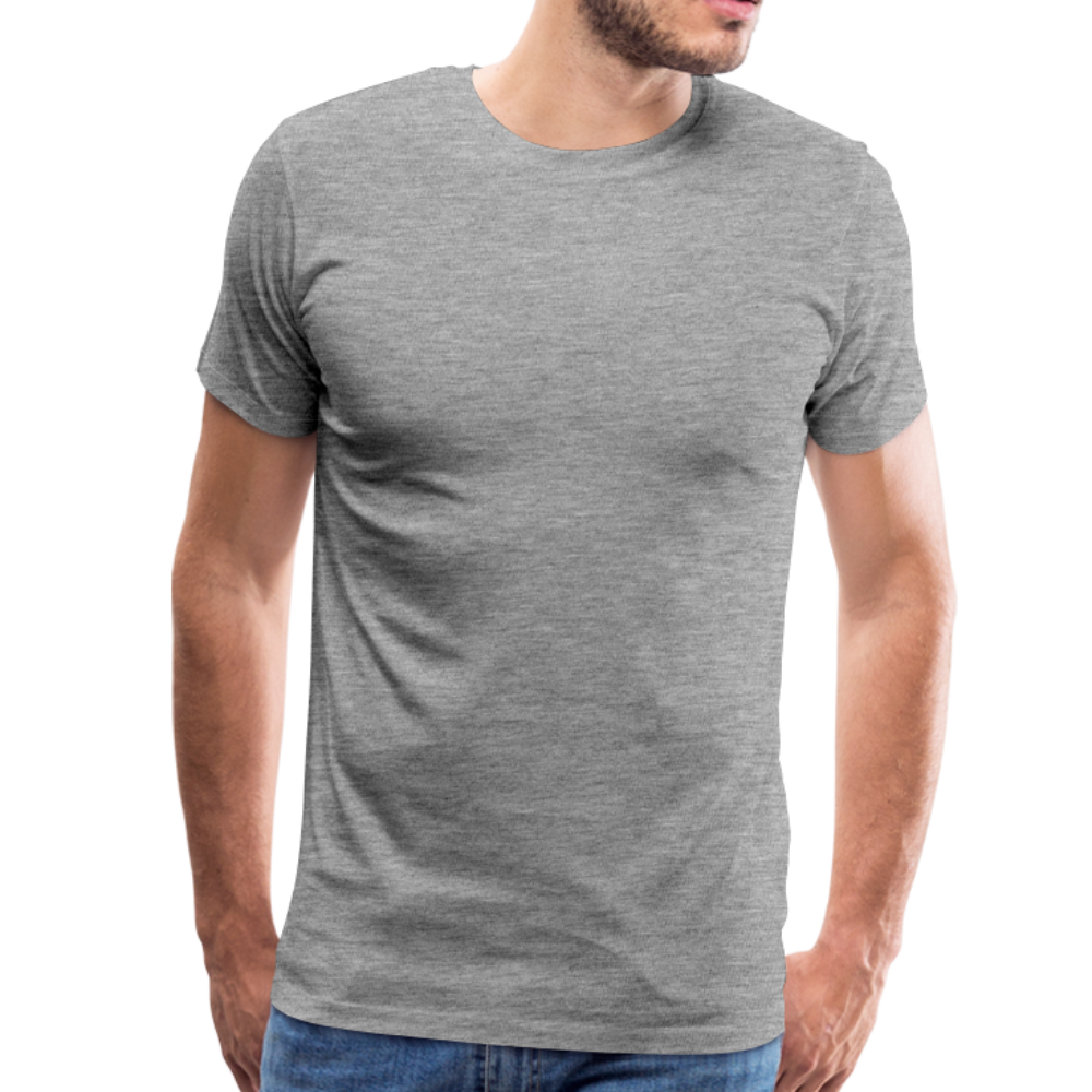 T-shirt Premium Homme - gris chiné