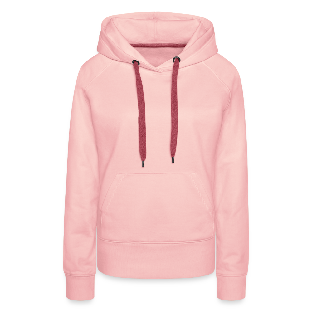 Sweat-shirt à capuche Premium pour femmes - rose cristal