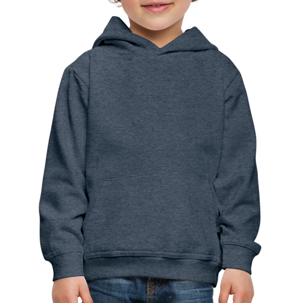 Pull à capuche Premium Enfant - bleu jeans