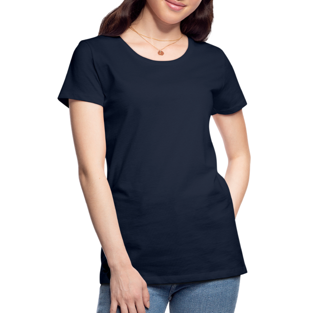 T-shirt Premium Femme - bleu marine