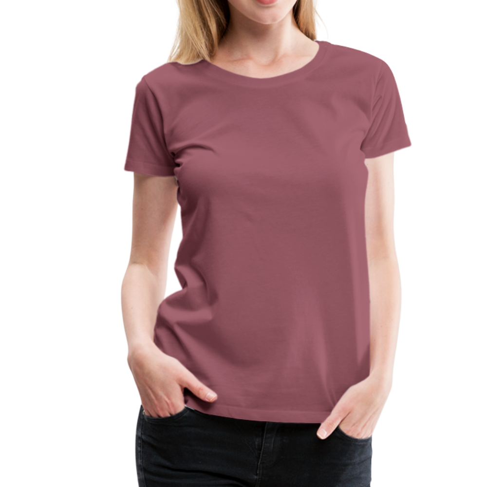 T-shirt Premium Femme - mauve