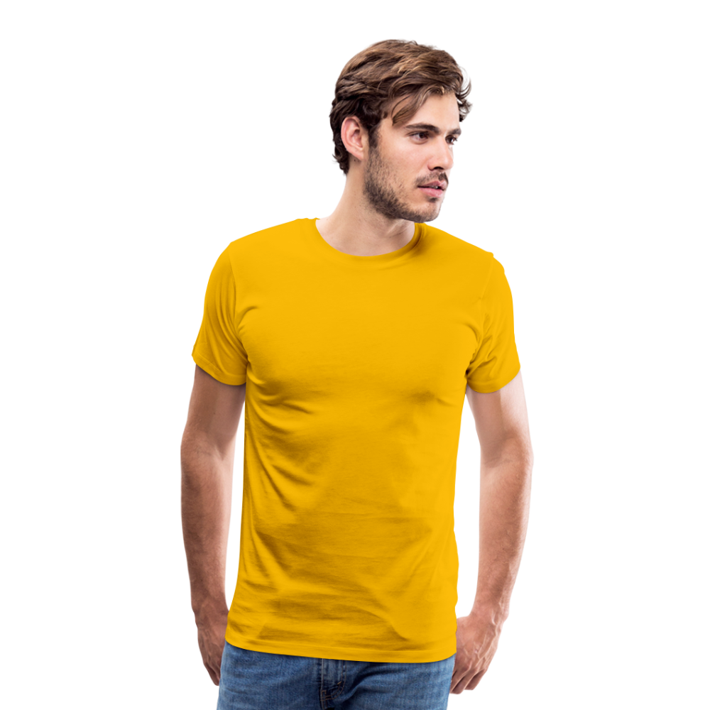 T-shirt Premium Homme - jaune soleil