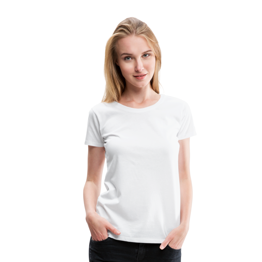 T-shirt Premium Femme - blanc