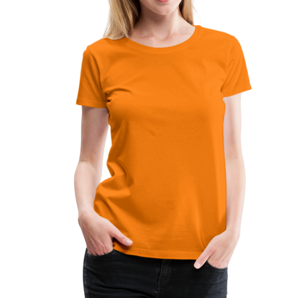 T-shirt Premium Femme - orange