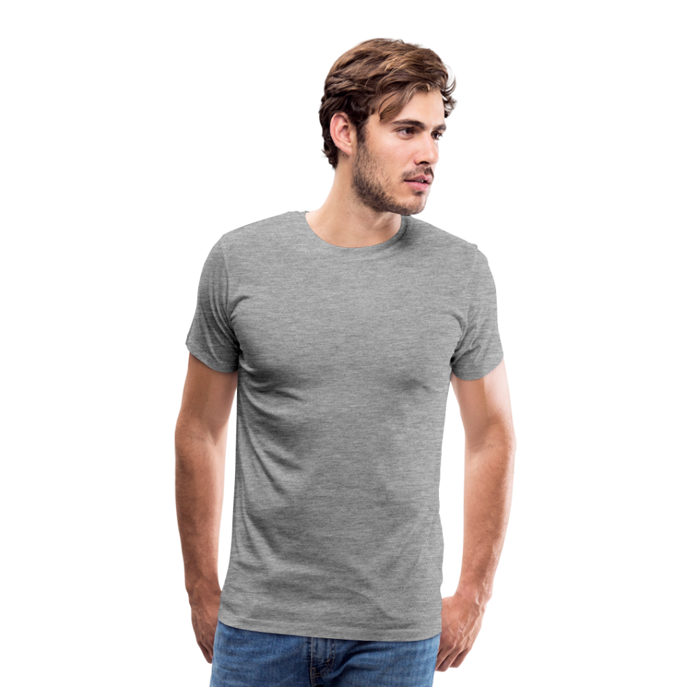 T-shirt Premium Homme - gris chiné