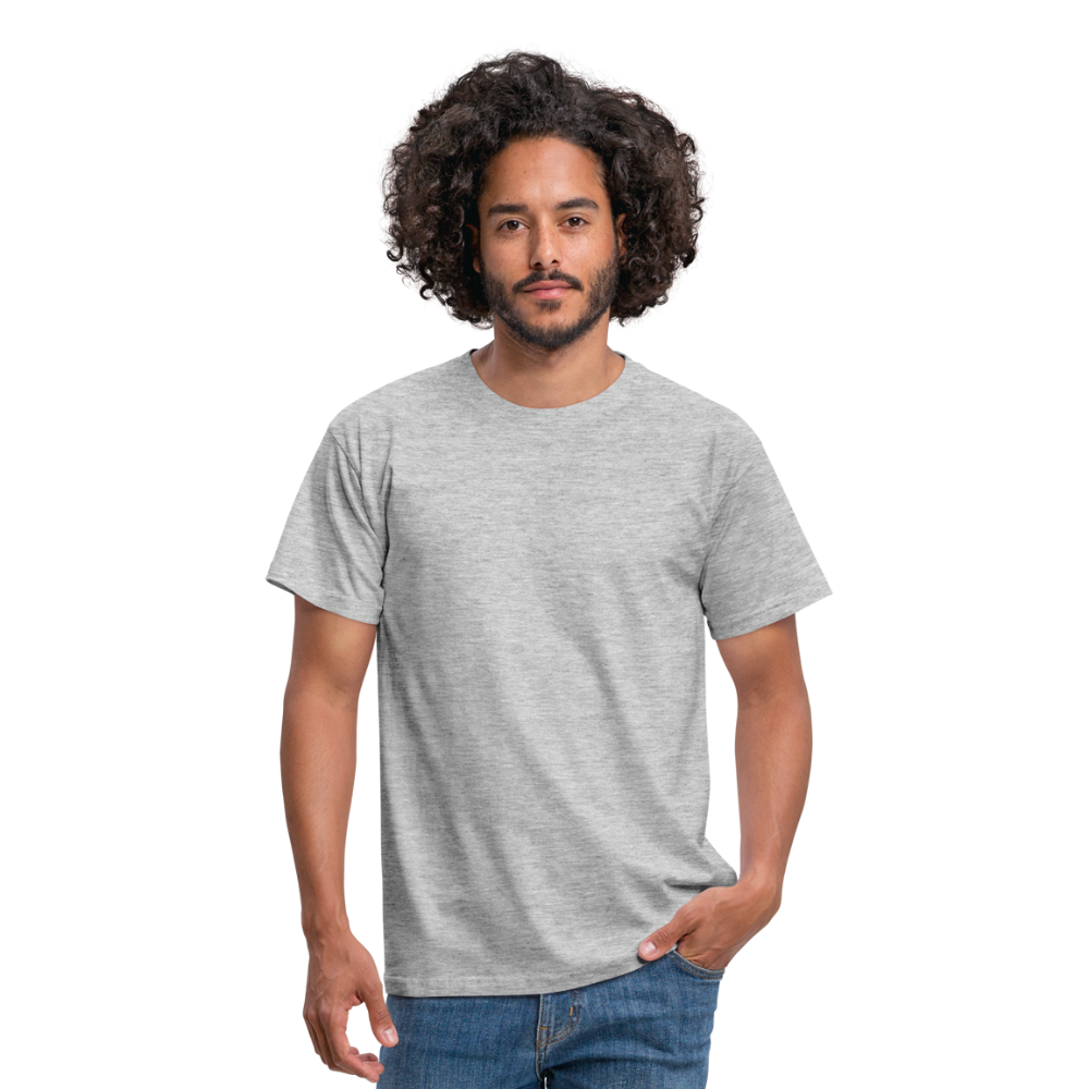 T-shirt Homme - gris chiné