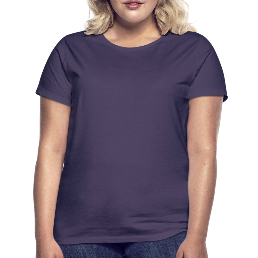 T-shirt Femme - violet foncé