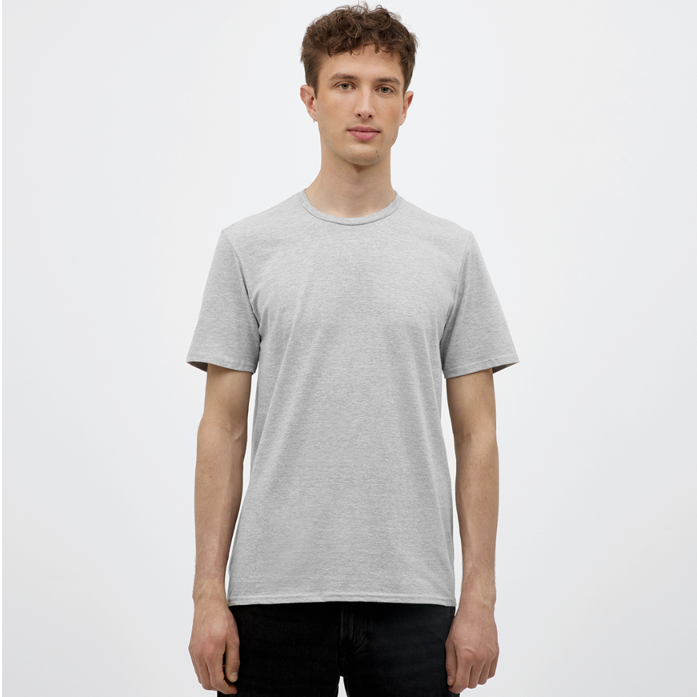 T-shirt Homme - gris chiné