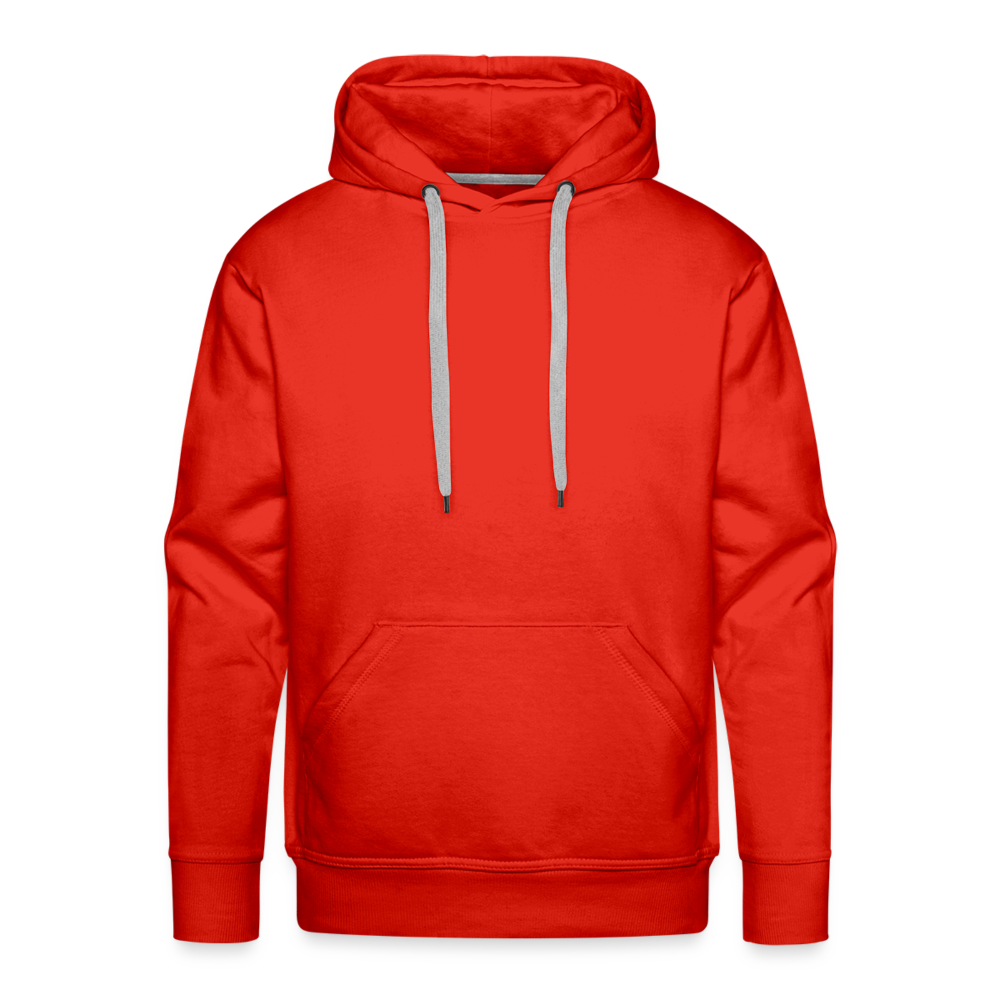 Sweat-shirt à capuche Premium pour hommes - rouge