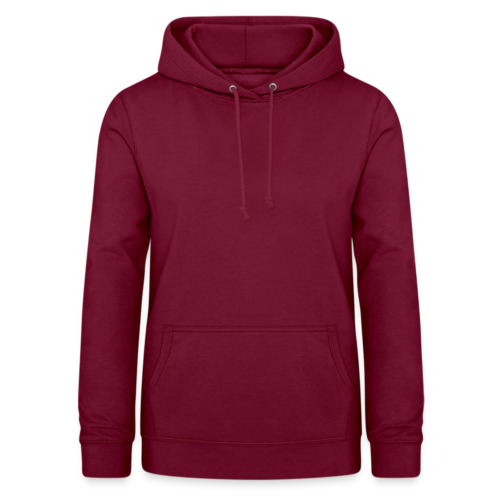 Sweat à capuche Femme - bordeaux