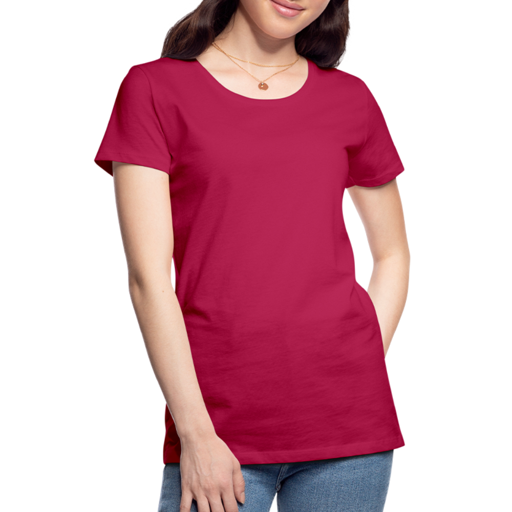 T-shirt Premium Femme - rubis