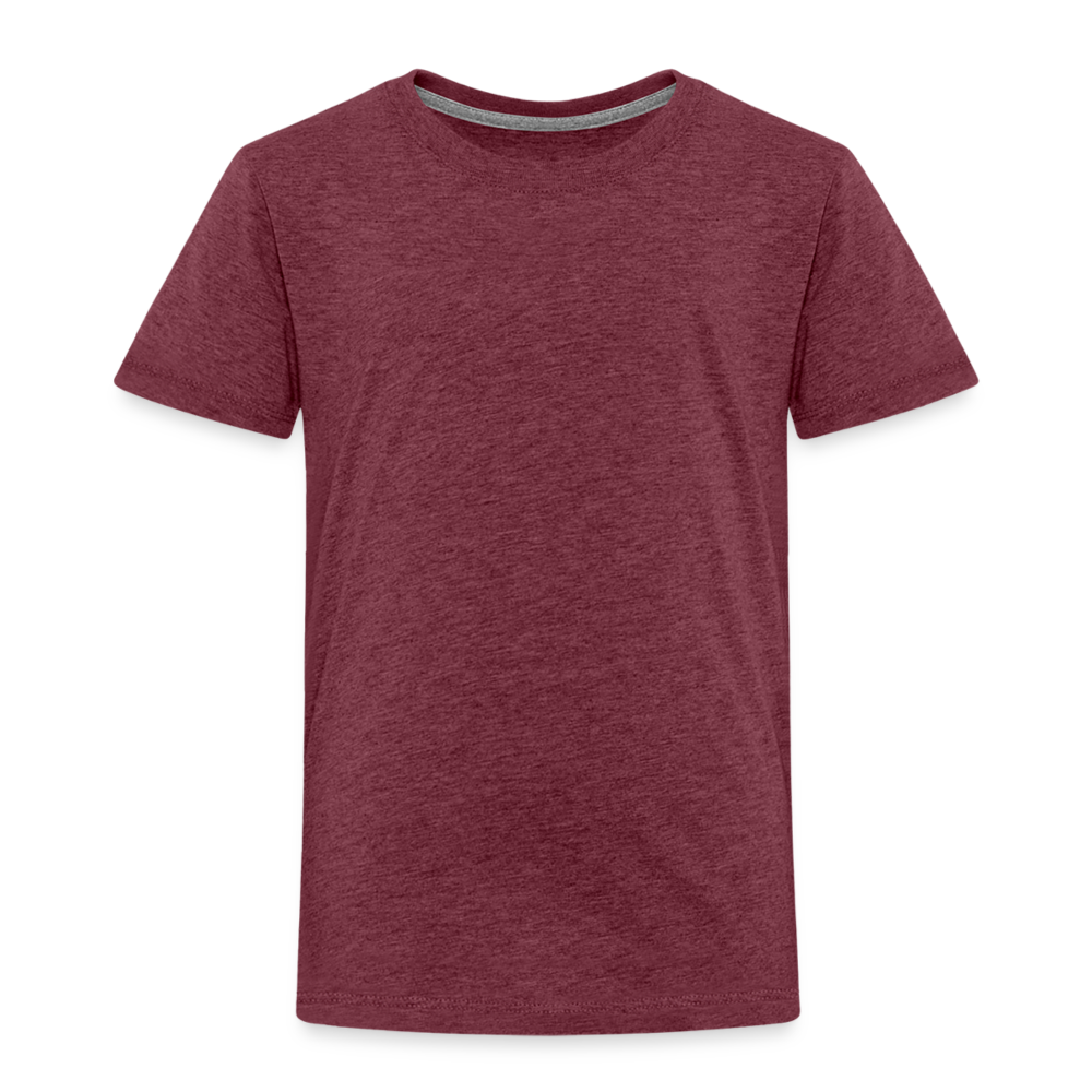 T-shirt Premium Enfant - rouge bordeaux chiné