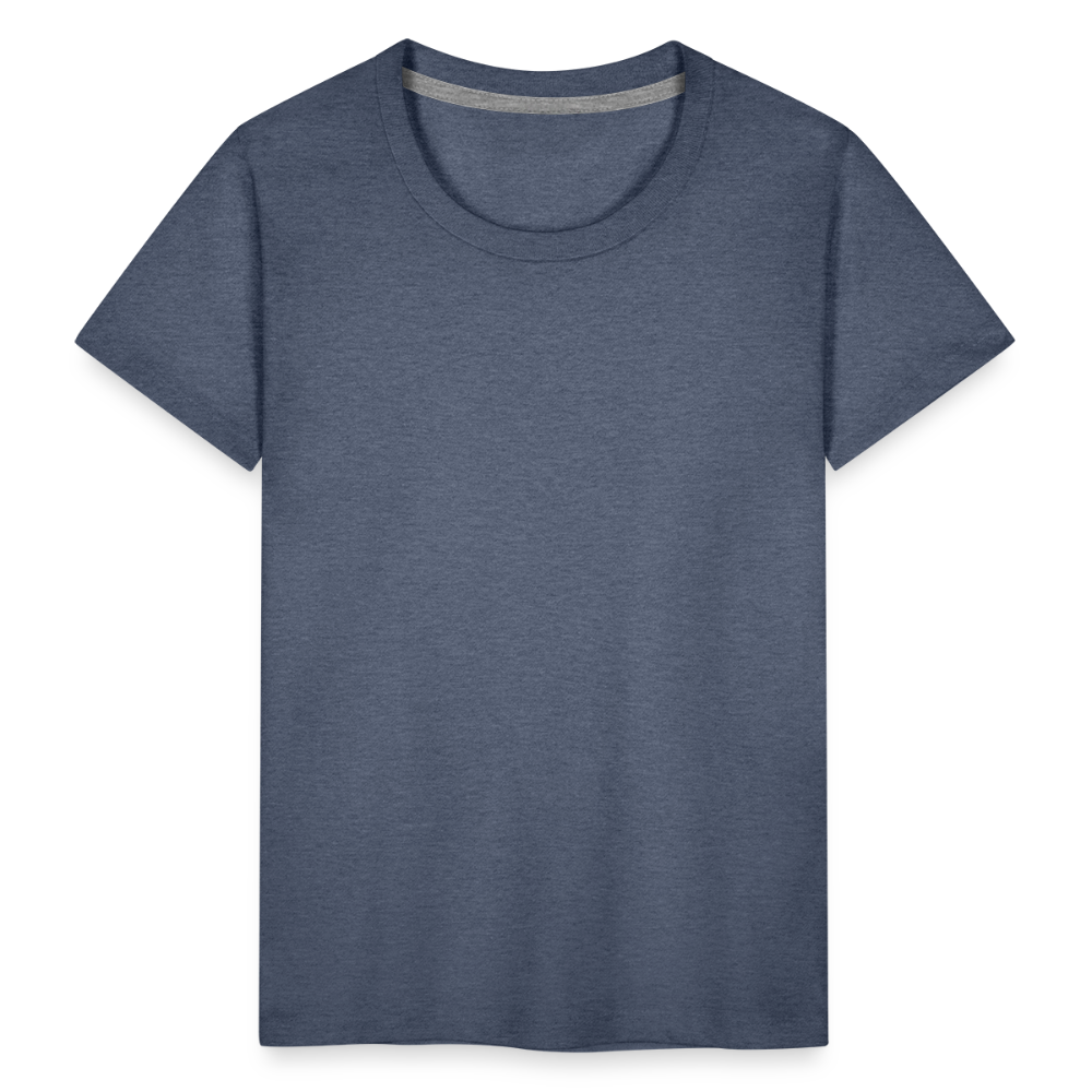 T-shirt Premium Ado - bleu chiné