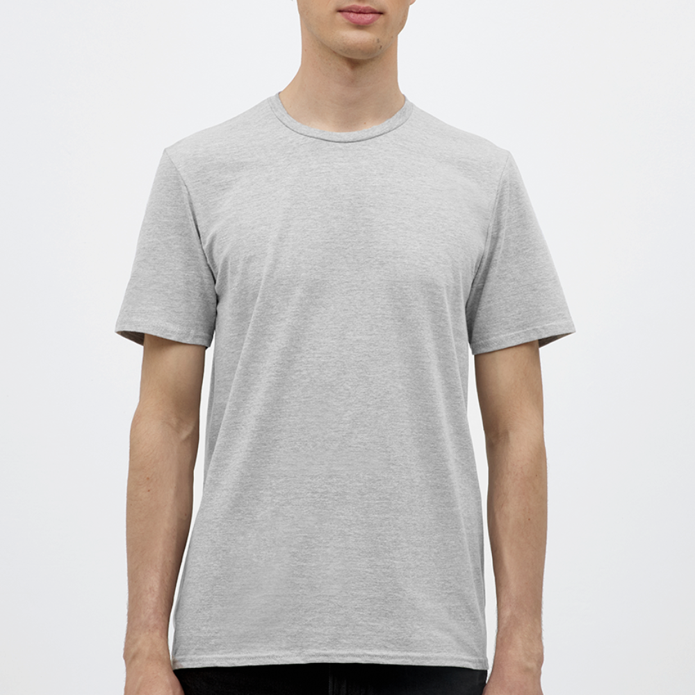 T-shirt Homme - gris chiné