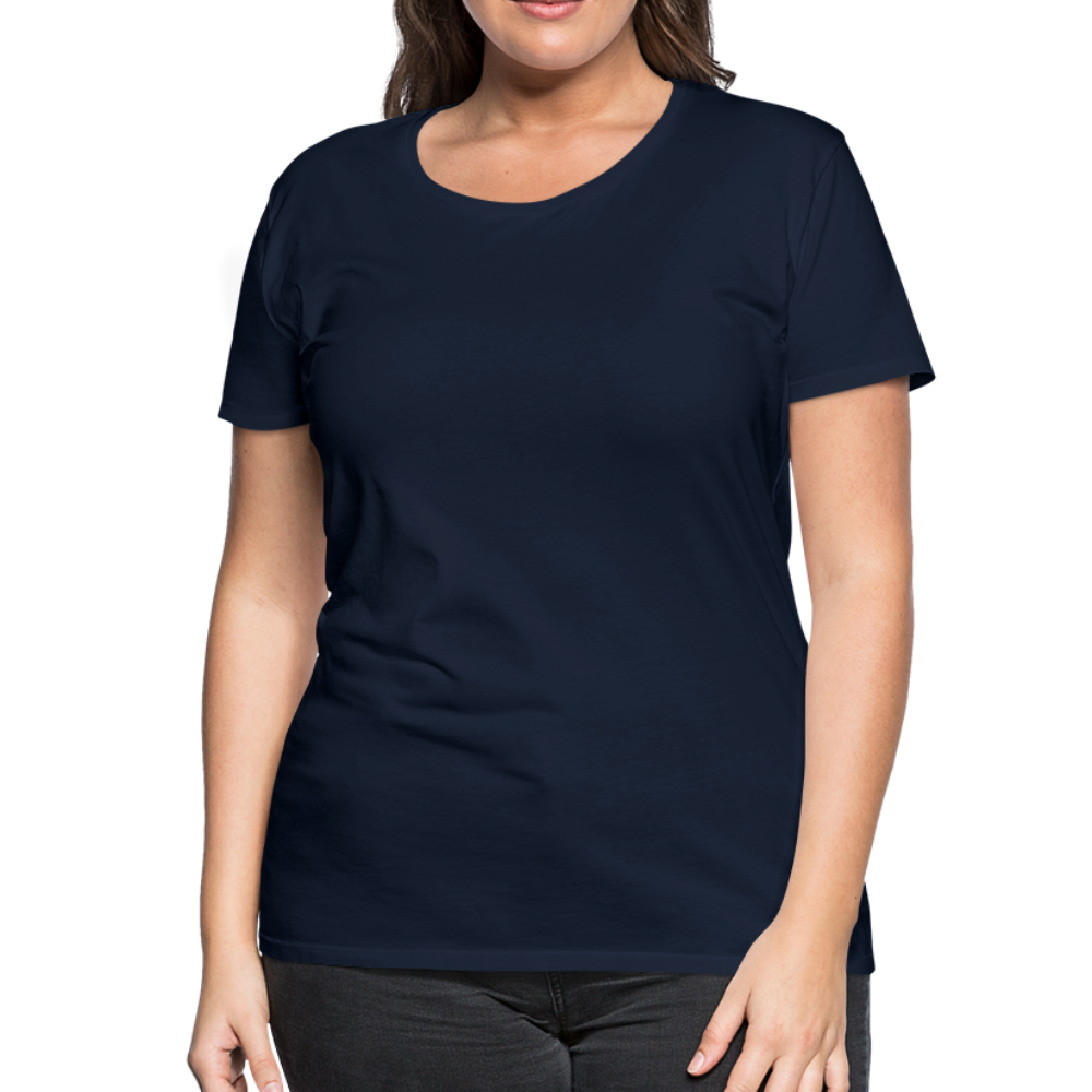 T-shirt Premium Femme - bleu marine