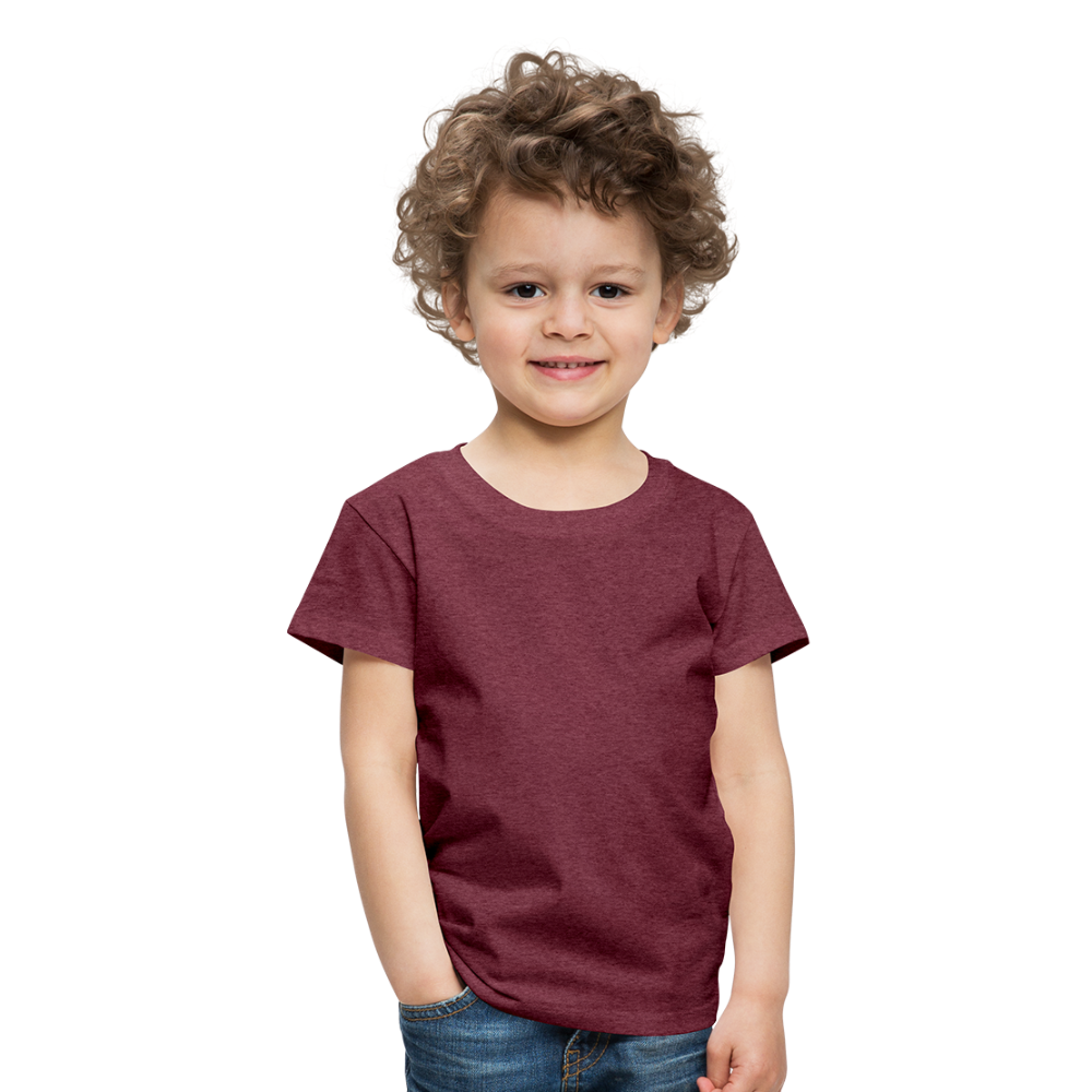 T-shirt Premium Enfant - rouge bordeaux chiné