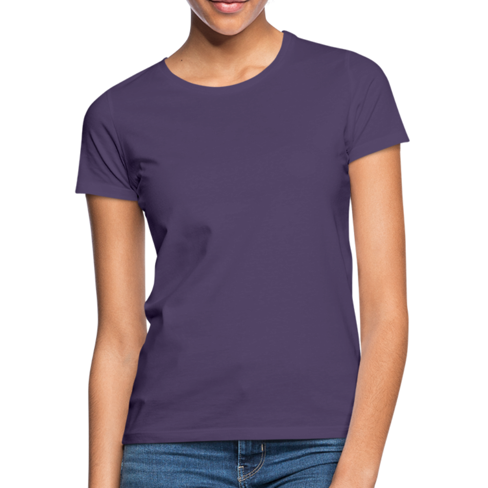 T-shirt Femme - violet foncé