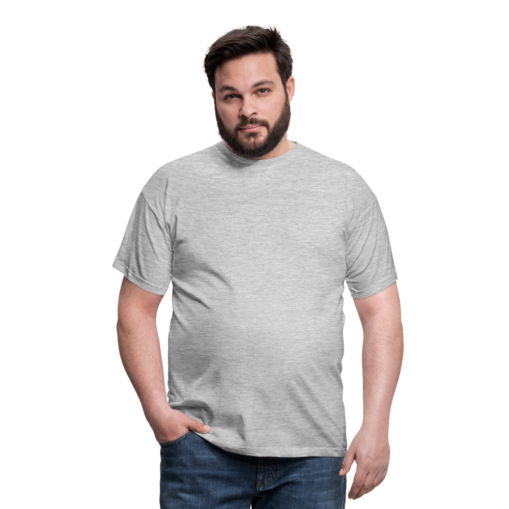 T-shirt Homme - gris chiné