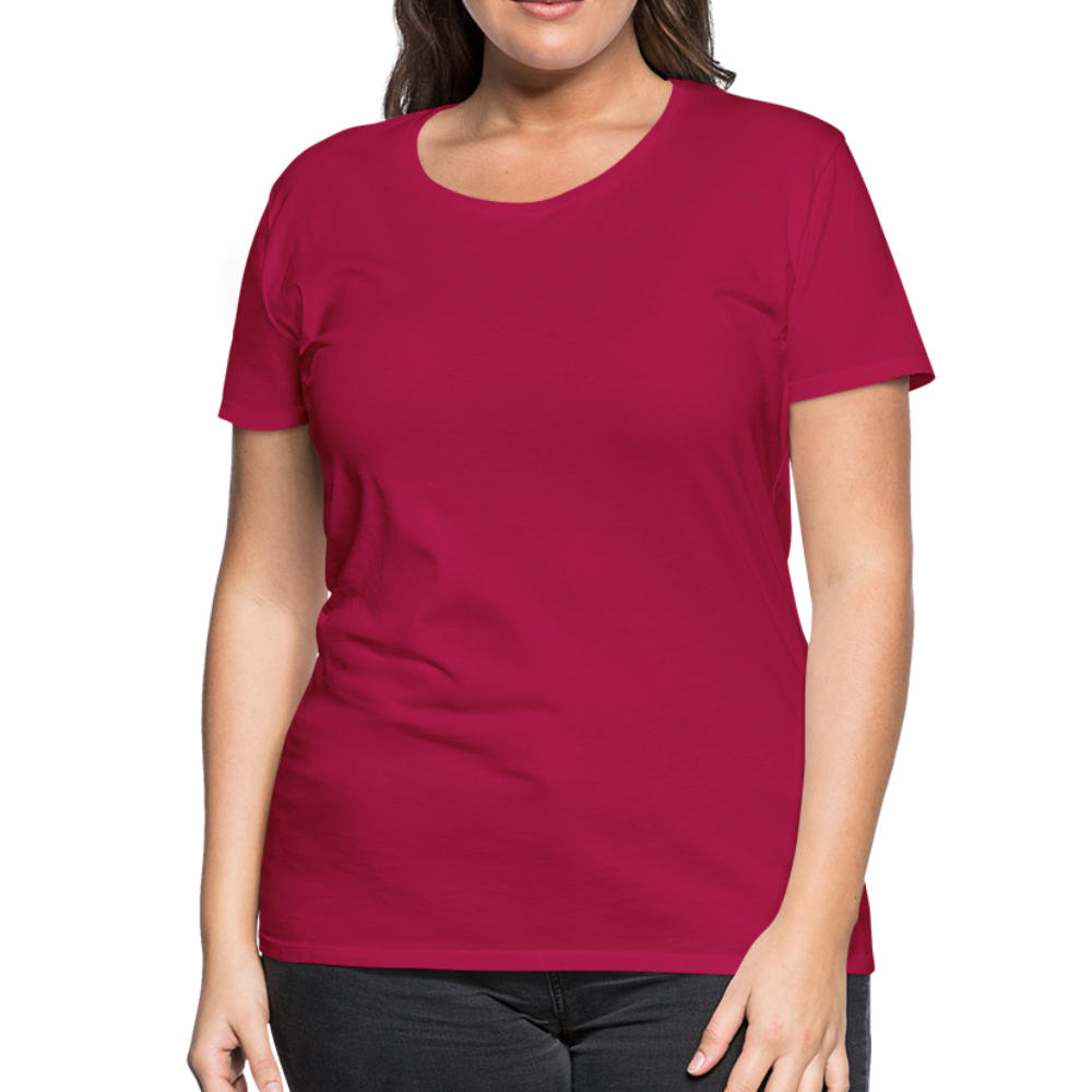 T-shirt Premium Femme - rubis