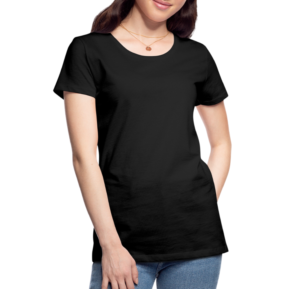 T-shirt Premium Femme - noir