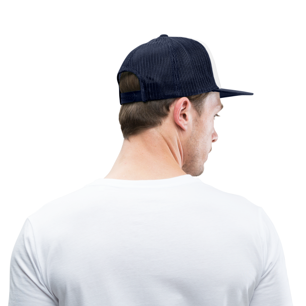 Trucker Cap - blanc/marine