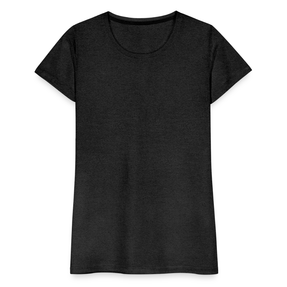 T-shirt Premium Femme - charbon