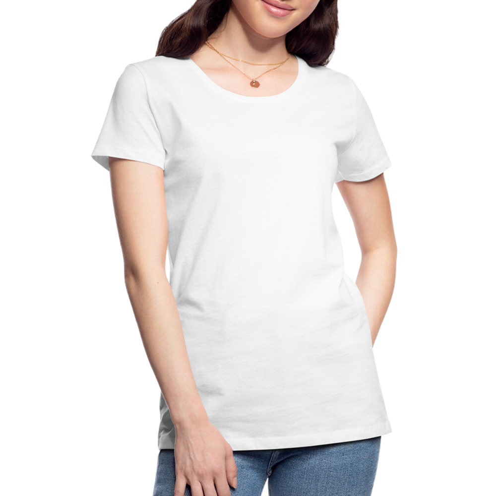 T-shirt Premium Femme - blanc