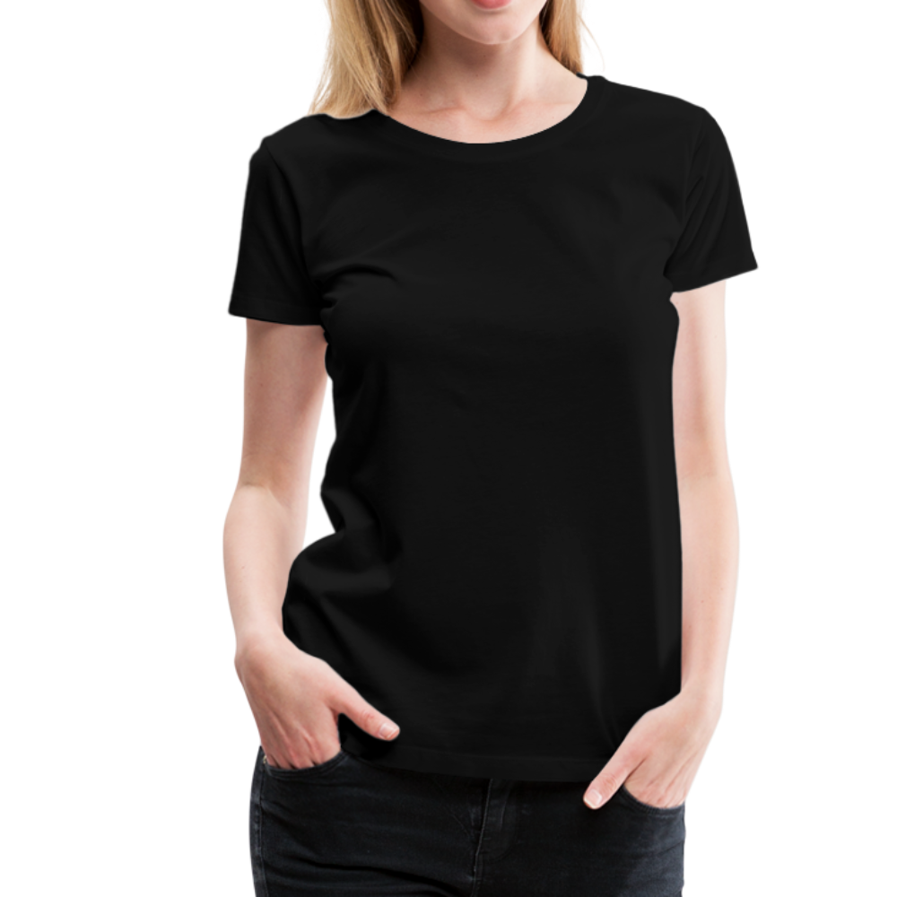 T-shirt Premium Femme - noir