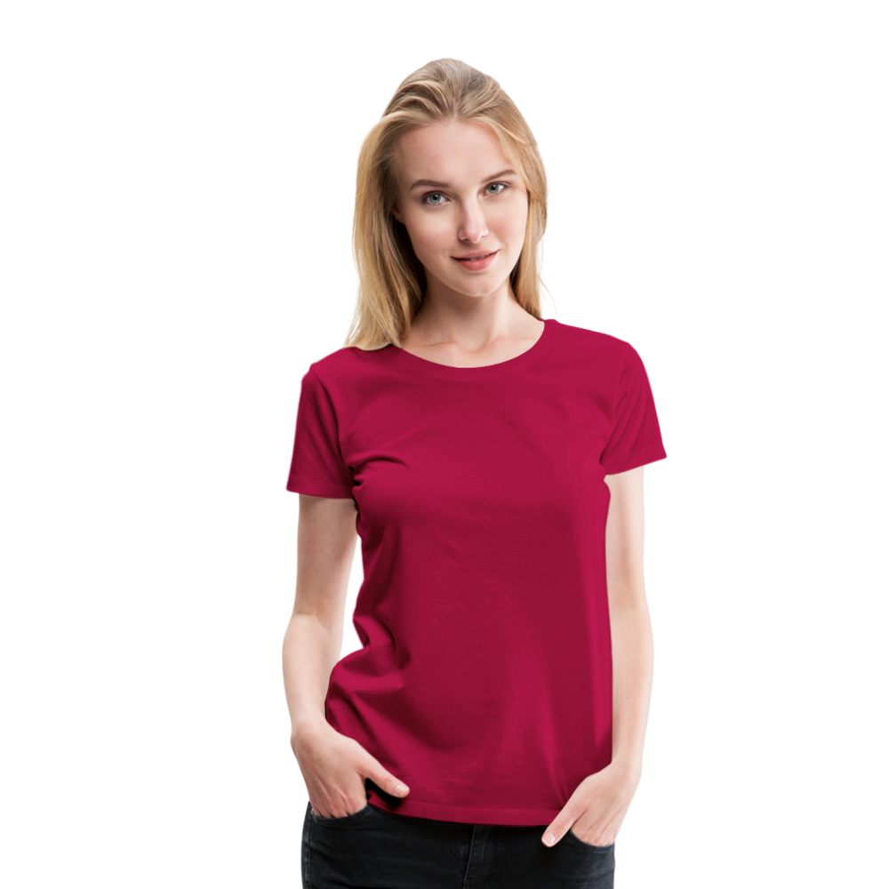 T-shirt Premium Femme - rubis