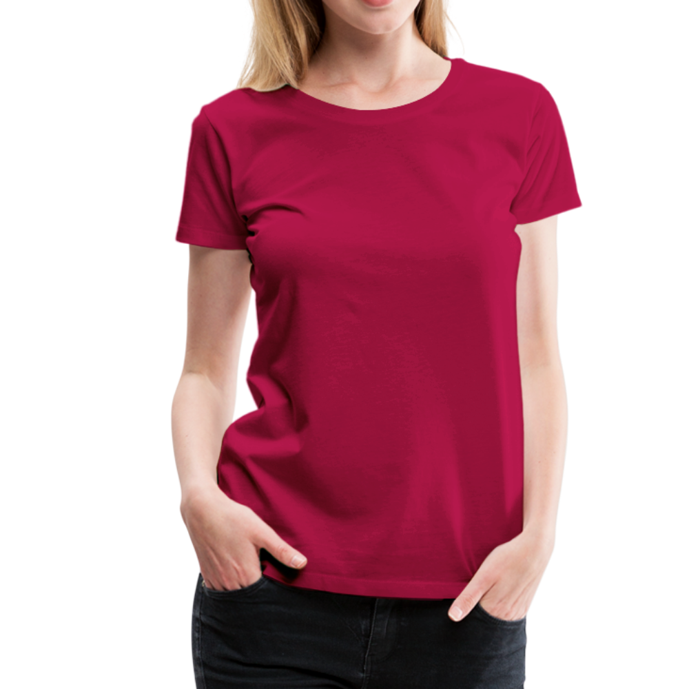 T-shirt Premium Femme - rubis