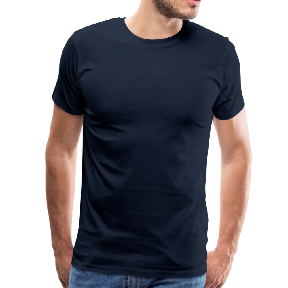 T-shirt Premium Homme - bleu marine