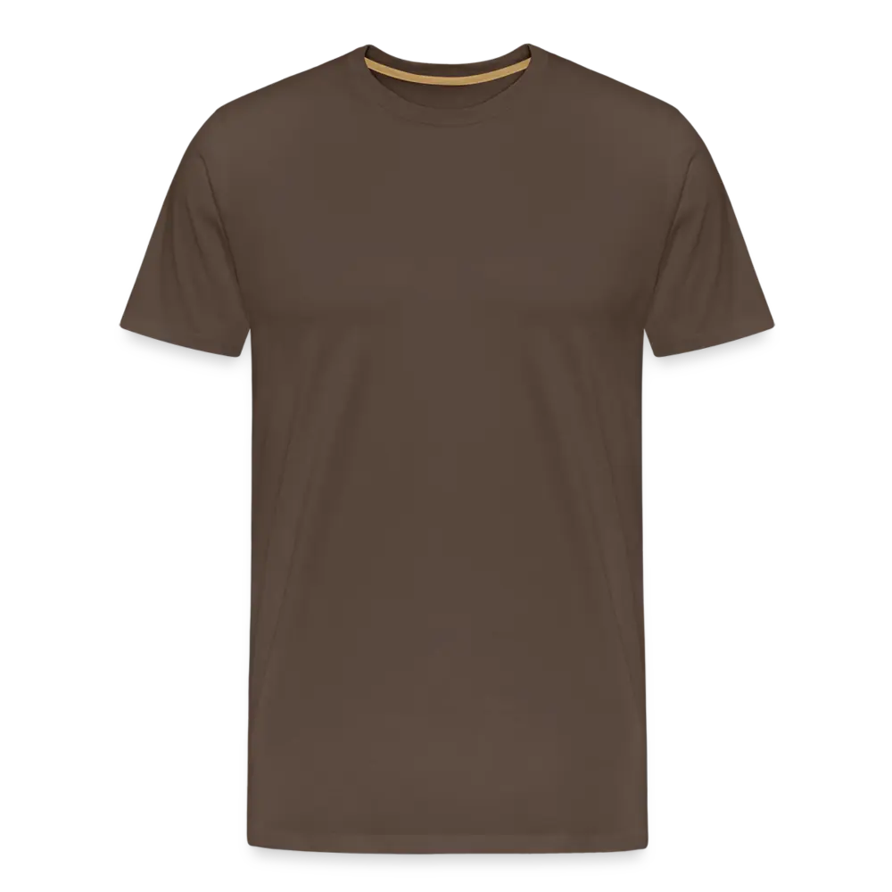 T-shirt Premium Homme - marron bistre